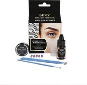Набор "SEXY BROW HENNA" для домашнего использования, черный, 1 шт. (Innovator Cosmetics)
