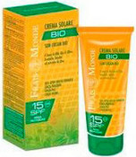 Крем "BIO" SPF-15 с органическими маслами оливы, авокадо, жожоба и экстрактом алое для загара, 150 мл (Frais Monde)
