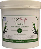 Маска "Упругость и похудение" гелевая, водорослевая, 1000 мл (Spa Delight)