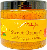 Гель-скраб для тела "Сладкий апельсин" тонизирующий, 250 г (Spa Delight)