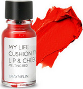Тинт для губ и щек, melting red, 14 г (Graymelin)