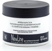 Крем-маска питательная тонизирующая, 300 мл (New Line)