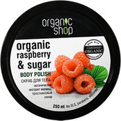 Скраб для тела "Малиновые сливки", 250 мл (Organic Shop)