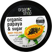 Пилинг для тела "Сочная папайя", 250 мл (Organic Shop)