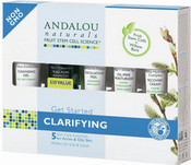 Набор "Комплексное очищение лица", 1 шт. (Andalou Naturals)