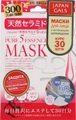 Маска "Pure Essential" с натуральными церамидами, 30 шт (Japan Gals)