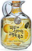 Фруктовая тканевая маска "Sebum & Vital" с экстрактом лимона, 23 г (Baviphat)