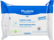 Салфетки очищающие для лица, 25 шт. (Mustela)