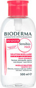 Очищающая вода, флакон-помпа БИОДЕРМА СЕНСИБИО, 500 мл (Bioderma)