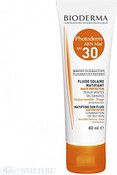 Матирующая эмульсия SPF 30 БИОДЕРМА ФОТОДЕРМ AKN, 40 мл (Bioderma)