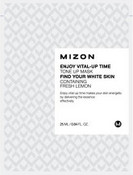 Маска осветляющая с экстрактом лимона листовая для лица, 25 мл (Mizon)
