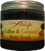 Кофейно-солевой скраб "Кофе and карамель" для тела, 400 г (Spa Delight)