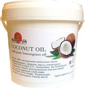 Кокосовое масло с лемонграссом для тела, 900 г (Aroma-SPA)