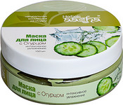 Маска "Интенсивное увлажнение" с огурцом для лица, 150 мл (Aasha)