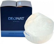 Дезодорант кристалл природный в подарочной коробочке, 155 г (DeoNat)