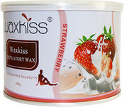 Теплый воск "Клубничный" в банке, 400 г (Waxkiss)