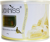 Теплый воск "Белый шоколад" в банке, 400 г (Waxkiss)