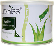 Теплый воск "Алоэ вера" в банке, 400 г (Waxkiss)